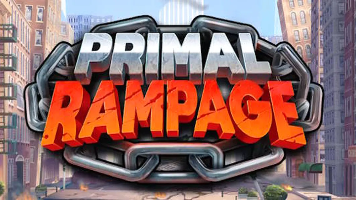 Pemandangan hutan mistis dengan simbol penjaga Korrak dalam Primal Rampage